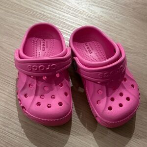 CROCS Kids Vibrant Pink Sandals
